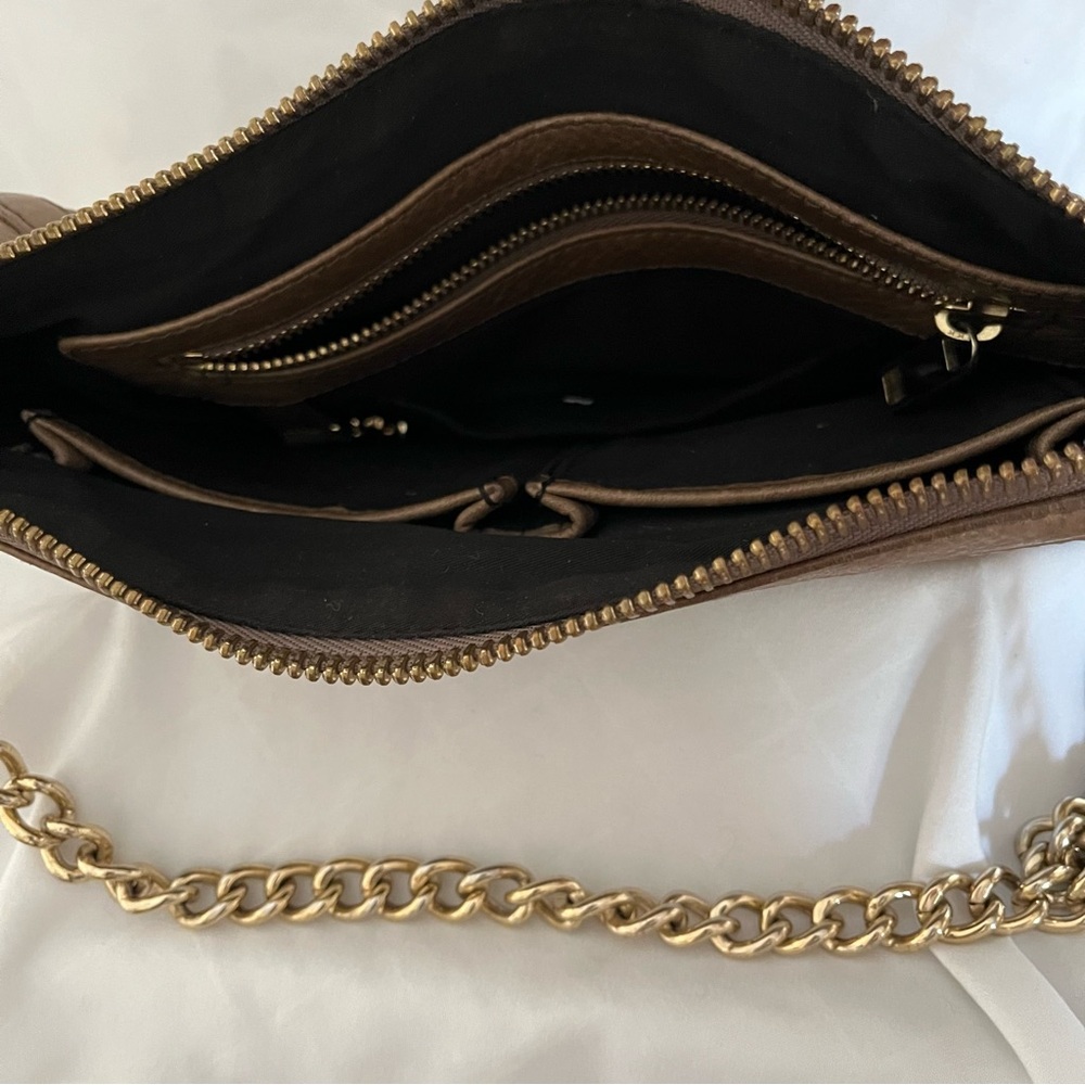 Rebecca Minkoff Tan Leather MAC Crossbody Bag - Picture 7 of 12